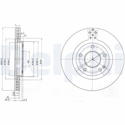 Brake Disc BG3829