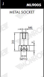 AMORTIZOR PORTBAGAJ MONROE ML5652 4