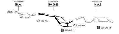 Układ wydechowy ASMET RE101850