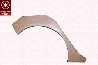 KLOKKERHOLM 3721582 Подкрылок  для MITSUBISHI LANCER VIII Sportback (CX_A) 1.5 Bifuel