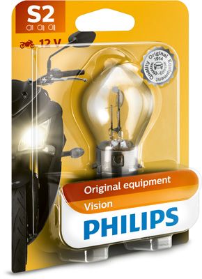 Лампа накаливания, фара дальнего света PHILIPS 12728BW для HONDA XR