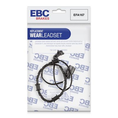 показател за износване, спирачни накладки EBC Brakes EFA167