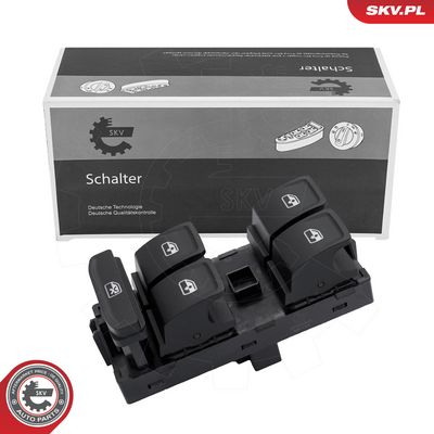 ESEN SKV - Spínač elektrického otvárania okien AUDI , 37SKV645