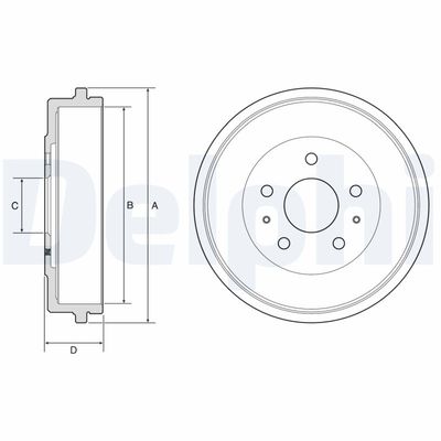 Brake Drum BF568