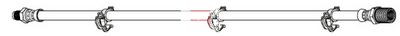 APEC Brake Hose HOS4529