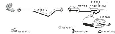 SISTEM DE ESAPAMENT ERNST 090286