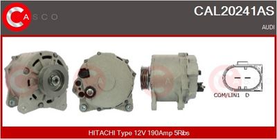 GENERATOR / ALTERNATOR CASCO CAL20241AS