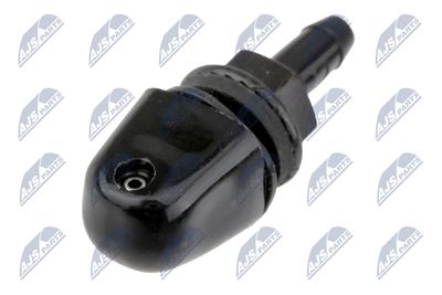 Plovimo skysčio purkštukas, priekinis langas