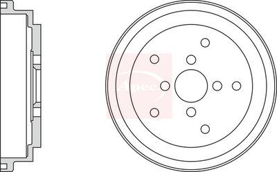 APEC Brake Drum DRM9187