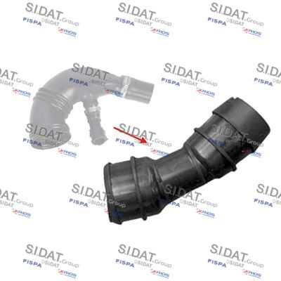 въздуховод за турбината SIDAT 500622