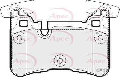 Brake Pad Set APEC PAD1769