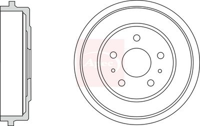 APEC Brake Drum DRM9957