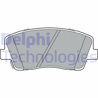 Комплект тормозных колодок, дисковый тормоз DELPHI LP3376 для GENESIS G70