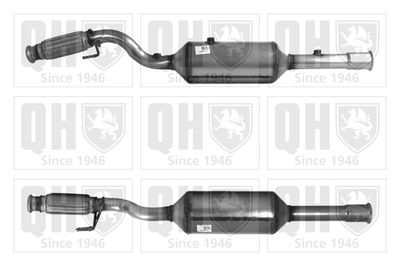 Filtr sadzy / filtr cząstek stałych, układ wydechowy QUINTON HAZELL QDPF11247H