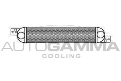 Интеркулер AUTOGAMMA 103522 для OPEL MERIVA
