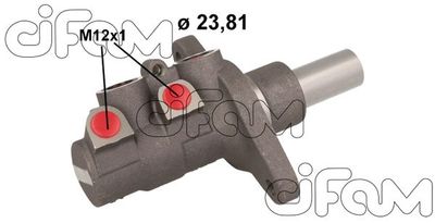 CIFAM 202-1120 Главный тормозной цилиндр  для PEUGEOT 5008 (Пежо 5008)