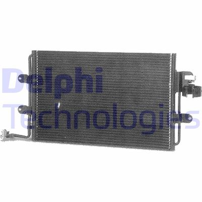 Конденсатор, кондиционер DELPHI TSP0225180 для VW NEW