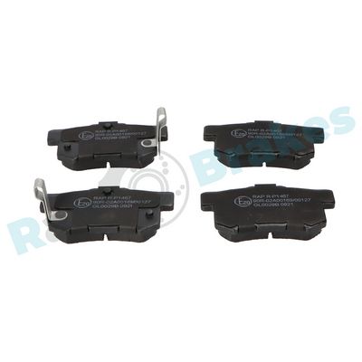 Bremsbelagsatz, Scheibenbremse