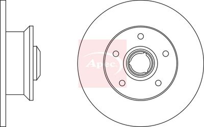 APEC Brake Disc DSK224