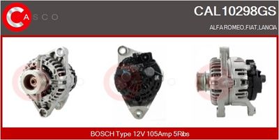 GENERATOR / ALTERNATOR CASCO CAL10298GS
