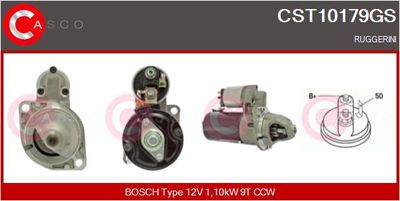 CASCO Startmotor / Starter Genuine (CST10179GS)