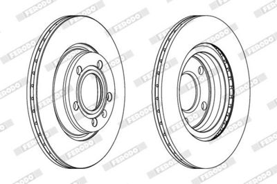 DISC FRANA FERODO DDF1708C 1