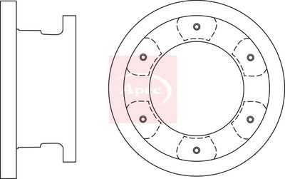 APEC Brake Disc DSK2894