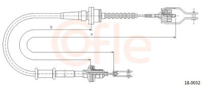 SEILZUG KUPPLUNGSBETäTIGUNG COFLE 92180032