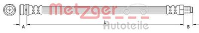 Тормозной шланг METZGER 4110992 для FORD KUGA