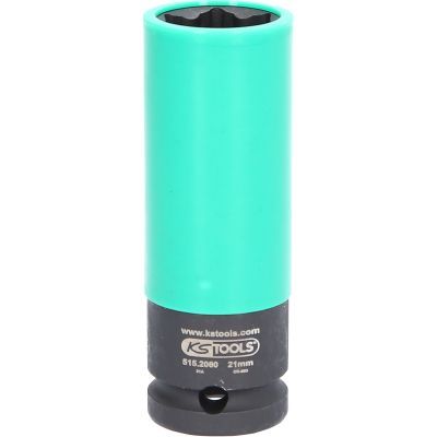 KS Tools Speciální silový nástrčný ořech se zvláštním profilem na hliníkové ráfky 1/2", pro vozidla Hyundai/Kia, dlouhý, MS21 515.2060
