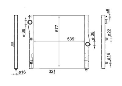 RADIATOR RACIRE MOTOR