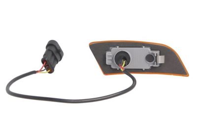 Controlelampje, zijkant Rechts (kleur van het glas: oranje, LED)