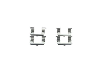 SET ACCESORII PLACUTE FRANA BOSCH 1987474450 1