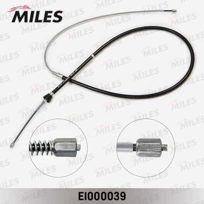 Тросик, cтояночный тормоз MILES EI000039 для VW POLO