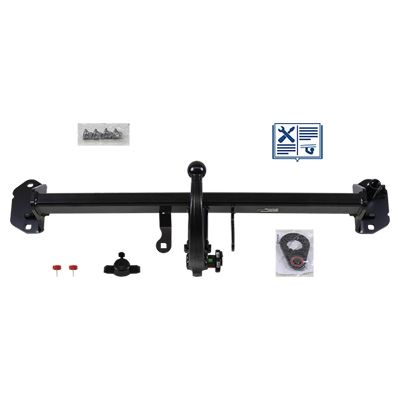 Zestaw zaczepu przyczepy RAMEDER 124534