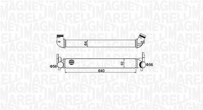 INTERCOOLER COMPRESOR MAGNETI MARELLI 351319204410 1