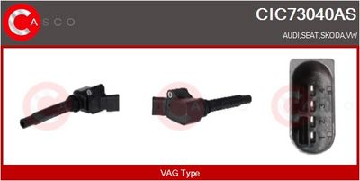 BOBINA DE INDUCTIE CASCO CIC73040AS