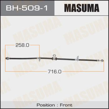 Тормозной шланг MASUMA BH-509-1 для HONDA ODYSSEY