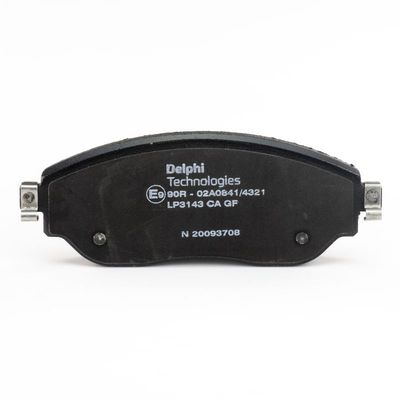 BREMSBELAGSATZ SCHEIBENBREMSE DELPHI LP3143 3