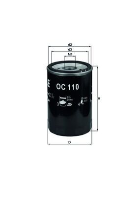 Oil Filter OC 110 OF