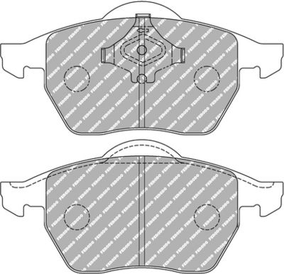 Sada brzdových destiček, kotoučová brzda FERODO RACING FCP1323H