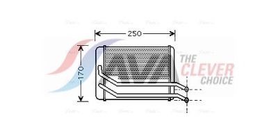 Výmenník tepla vnútorného kúrenia AVA QUALITY COOLING HY6118