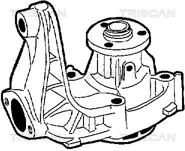 Водяной насос, охлаждение двигателя TRISCAN 8600 15007 для FIAT REGATA