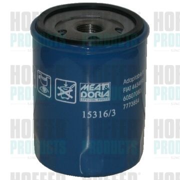 Масляный фильтр HOFFER 15316/3 для FIAT PREMIO