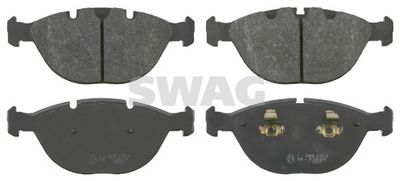 комплект спирачно феродо, дискови спирачки SWAG 20 91 6501