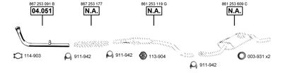 Изпускателна система ASMET VA034595