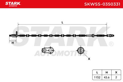 датчик, обороти на колелото STARK SKWSS-0350331