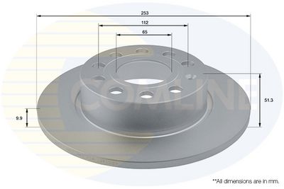 спирачен диск COMLINE ADC1457