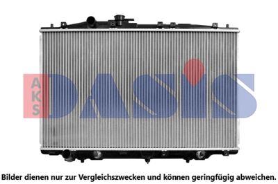Радиатор, охлаждение двигателя AKS DASIS 100001N для HONDA LEGEND