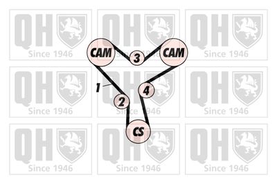 SET CUREA DE DISTRIBUTIE QUINTON HAZELL QBK461 1